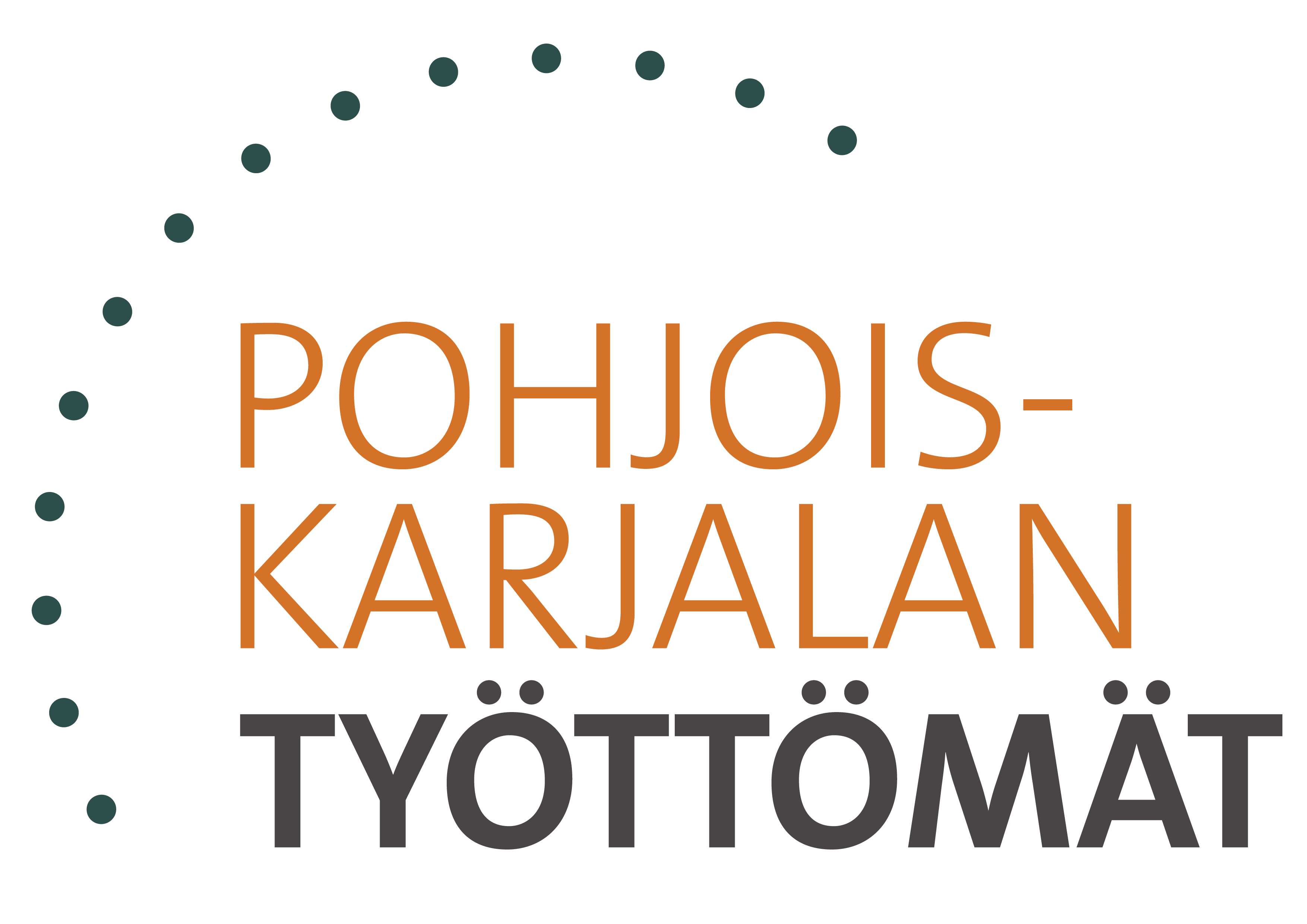 Pohjois-Karjalan Työttömien Yhdistysten Toimintajärjestö ry:n logo